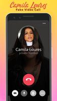 Camila Loures Fake call & Chat ภาพหน้าจอ 3