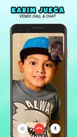 Karim Juega Fake Call & Chat plakat