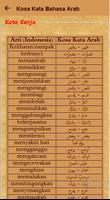 Belajar Kosa Kata Bahasa Arab ảnh chụp màn hình 2