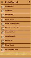 Belajar Sholat Sunnah Lengkap ภาพหน้าจอ 2