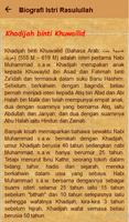 Biografi Istri Rasulullah screenshot 3