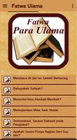 برنامه‌نما Fatwa Para Ulama Muslim عکس از صفحه