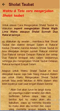 Screenshot 11 for Panduan Sholat Taubat +  Doa