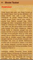 Panduan Sholat Taubat +  Doa Ekran Görüntüsü 2