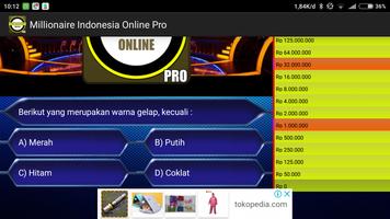 Millionaire Indonesia Online P capture d'écran 2