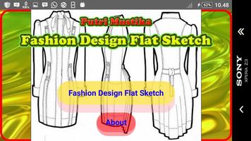 برنامه‌نما Fashion Design Flat Sketch عکس از صفحه