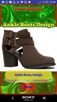Ankle Boots Design poster