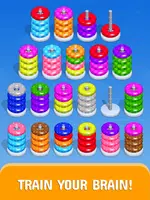 Hoop Stack - Color Sort Puzzle Ekran Görüntüsü 3