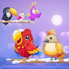 Cute Bird Sort иконка