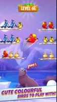 Cute Bird Sort скриншот 2