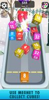 2048 Jelly Cube - 3D Cube Merge Screenshot 2