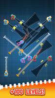 Zipper Challenge: Unzip Puzzle screenshot 1
