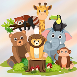 Animal Puzzle - Kids Game
