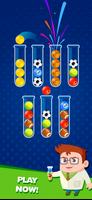 Colored Ball Sort Puzzle постер