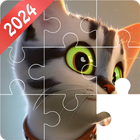 Jigsaw magic: puzzle game icon