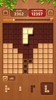 Cube Block - Game Puzzle Wood poster