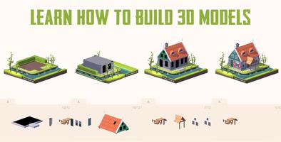 3D Puzzle Building: Unique Pocket World 3D Guide poster
