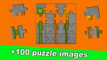 Jigsaw Melon Puzzle Playground Affiche