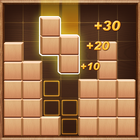 Puzzle en bois -blocs Game icône