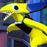 Personagem De Desenho Animado Roblox Rainbow Friend Yellow D