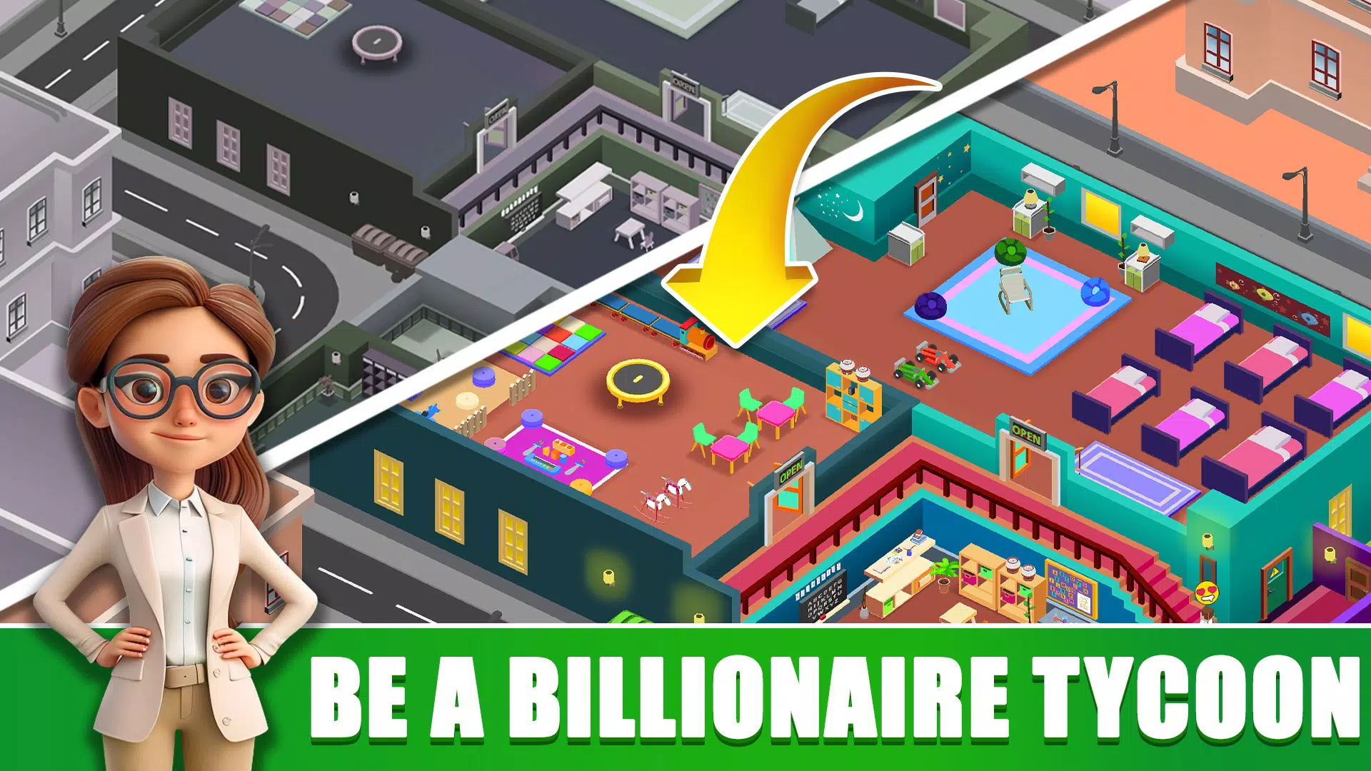 放置日托大亨游戏