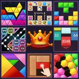 Puzzle All In One: Game Hexa Kingdom icône