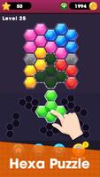 Puzzle All In One: Game Hexa Kingdom captura de pantalla 2