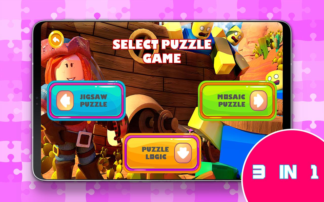 Jigsaw Puzzle For Roblox For Android Apk Download