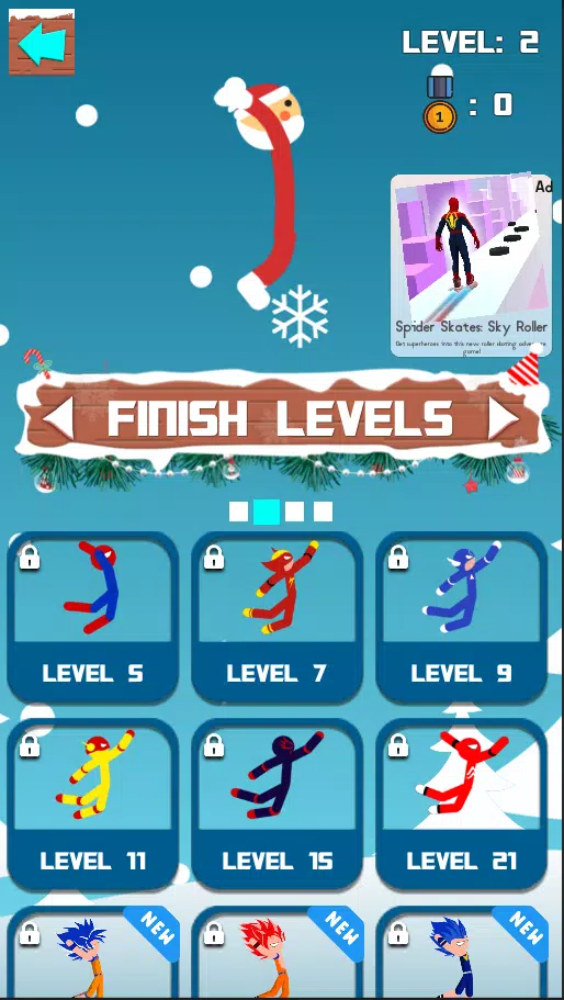 Stickman Hook Jump : Swing Star Hero::Appstore for Android