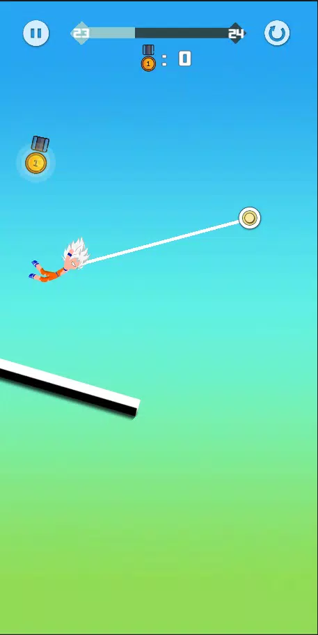 Stickman Star Hook - Bounce and Jump Swing Game Apk Download for