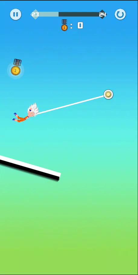 Stickman Hook Jump : Swing Star Hero