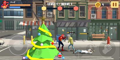Super Hero City Fighter - Spider Street Fight Poster