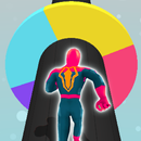 Spider Color Run - Super Heroes Running Game APK