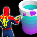 Super Heroes Paint Hit - Spider Gun Color APK