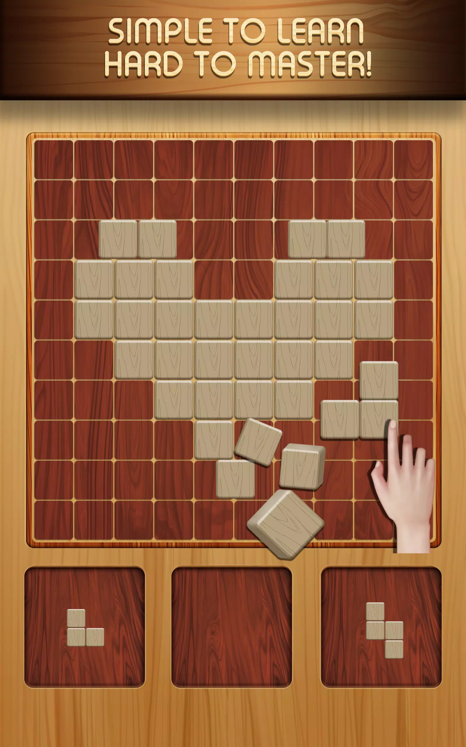 Android向けの木ブロックパズルゲーム無料ハマるよ 暇つぶしに人気の面白いゲーム Apkをダウンロードしましょう