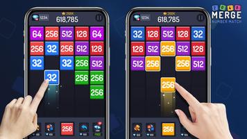 Numbers Game - 2048 Merge اسکرین شاٹ 2