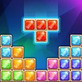 Jeu puzzle blocs classique icône