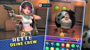 Puzzle Commander: Match 3 RPG Plakat
