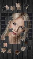 Pretty Cute Girls Faces Puzzle syot layar 3