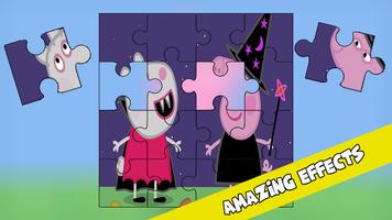 Pepa and Pig Jigsaw Puzzle Game تصوير الشاشة 2