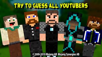 برنامه‌نما Guess youtubers: quiz for minecraft عکس از صفحه