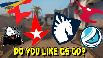 Quiz cs go: Guess Team Plakat