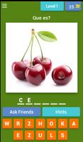 Guess the Fruit in Spanish Cartaz