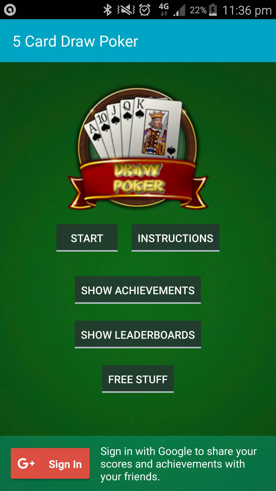 Five Card Draw Poker APK for Android Download