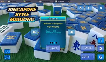 Singapore Style Mahjong Affiche