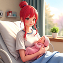 حياة الأم الحامل في الأنمي APK