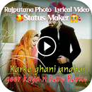 Fullscreen Rajputana Photo Video Status Maker APK