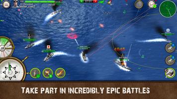 Naval Warship Tactics: Online imagem de tela 2