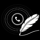 Calls voice control. Talking phone. Call 2 Text. biểu tượng