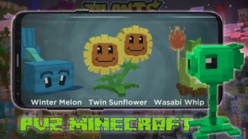 PvZ Mod Zombies Minecraft PE captura de pantalla 1